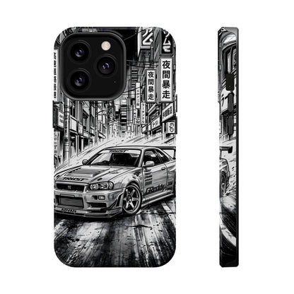 JDM Skyline Tokyo Drift Magnetic Impact Case