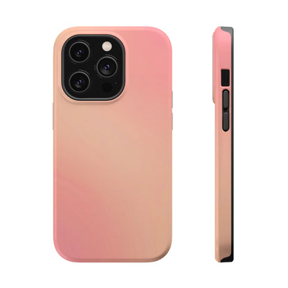 Soft Peach to Blush Gradient Magnetic Case