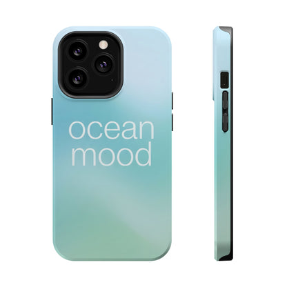 Teal & Sand Gradient Magnetic Impact Case - Ocean Mood