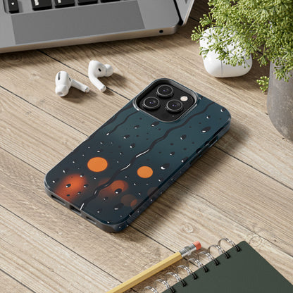 Rainy City Night Tough Case - Moody Urban Aesthetic Phone Cover