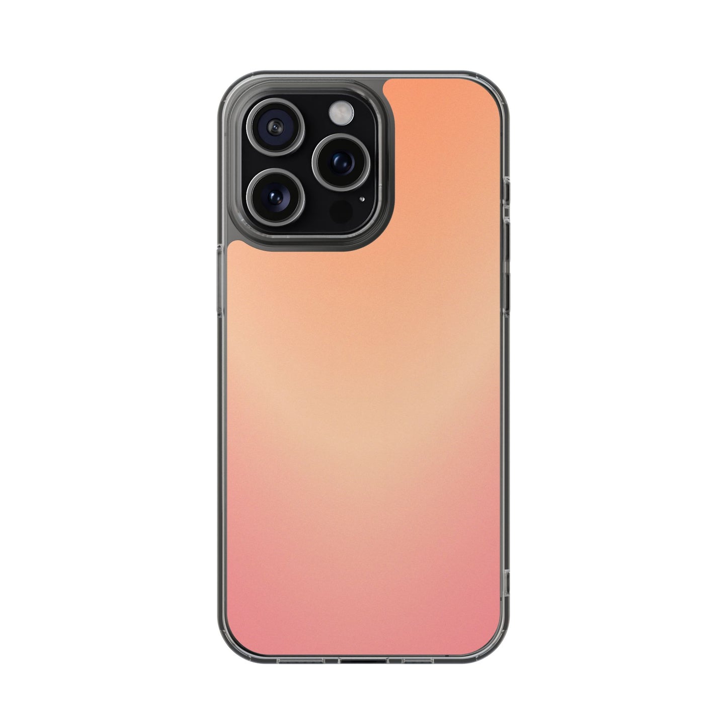 Golden Hour Aura Clear Case - MagSafe Compatible Sunset Gradient Cover