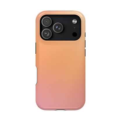 Orange to Pink Sunrise Gradient Magnetic Case