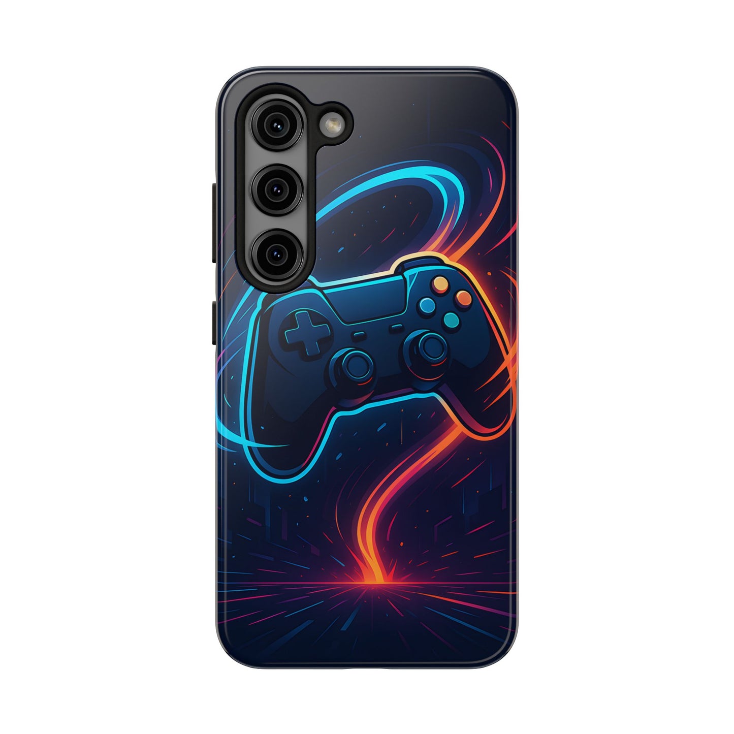 Neon Controller Gaming Tough Case - Electric Energy Cover for iPhone & Samsung