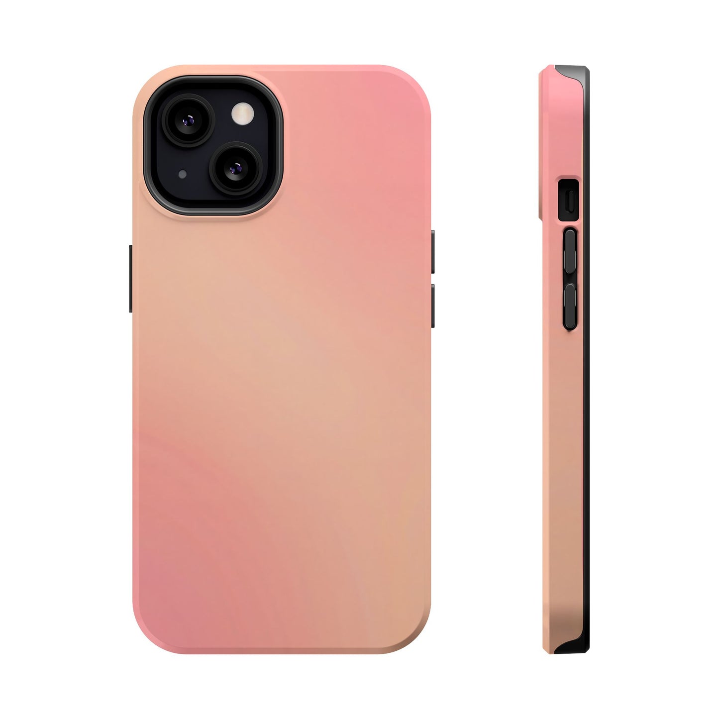 Soft Peach to Blush Gradient Magnetic Case