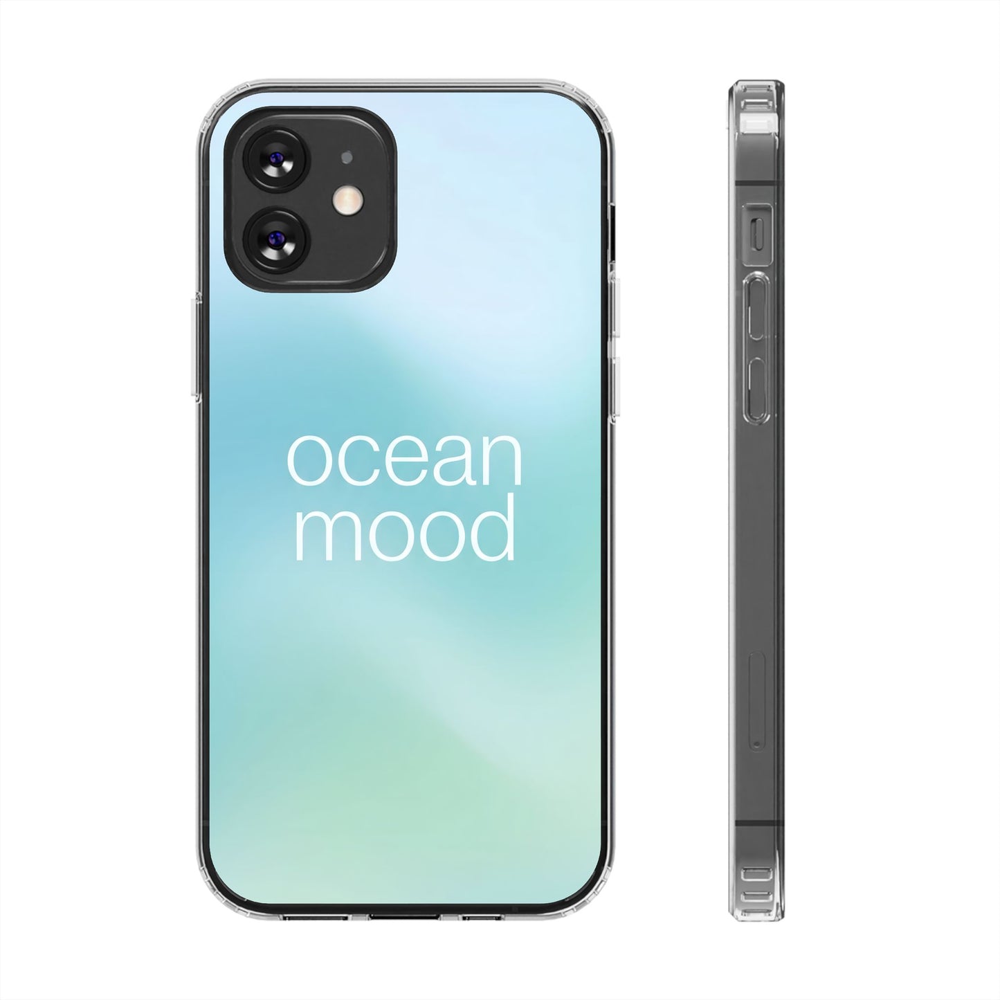 Ocean Mood Clear Case - MagSafe Compatible Coastal Gradient Cover